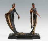 1989 ERTE BRONZE SCULPTURE ''D