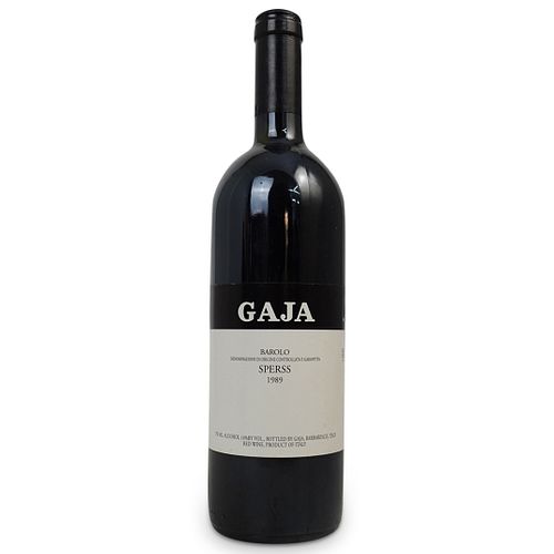 1989 GAJA BAROLO SPERSS RED WINE