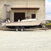 1989 MAKO 210 WALKAROUND BOAT
