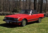 1989 MERCEDES BENZ 560SL CONVE