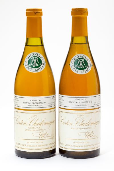 1990 & 1992 Corton-Charlemagne2
