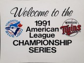 1991 AMERICAN LEAGUE CHAMPIONS