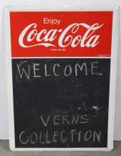 1991 COCA COLA CHALKBOARD ON M