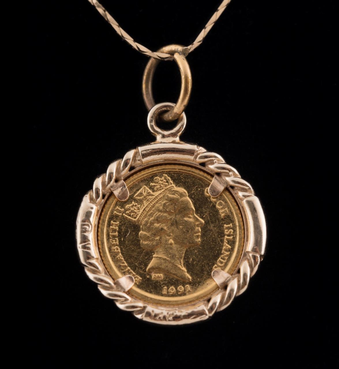 1991 ENDANGERED SPECIES $25 COIN