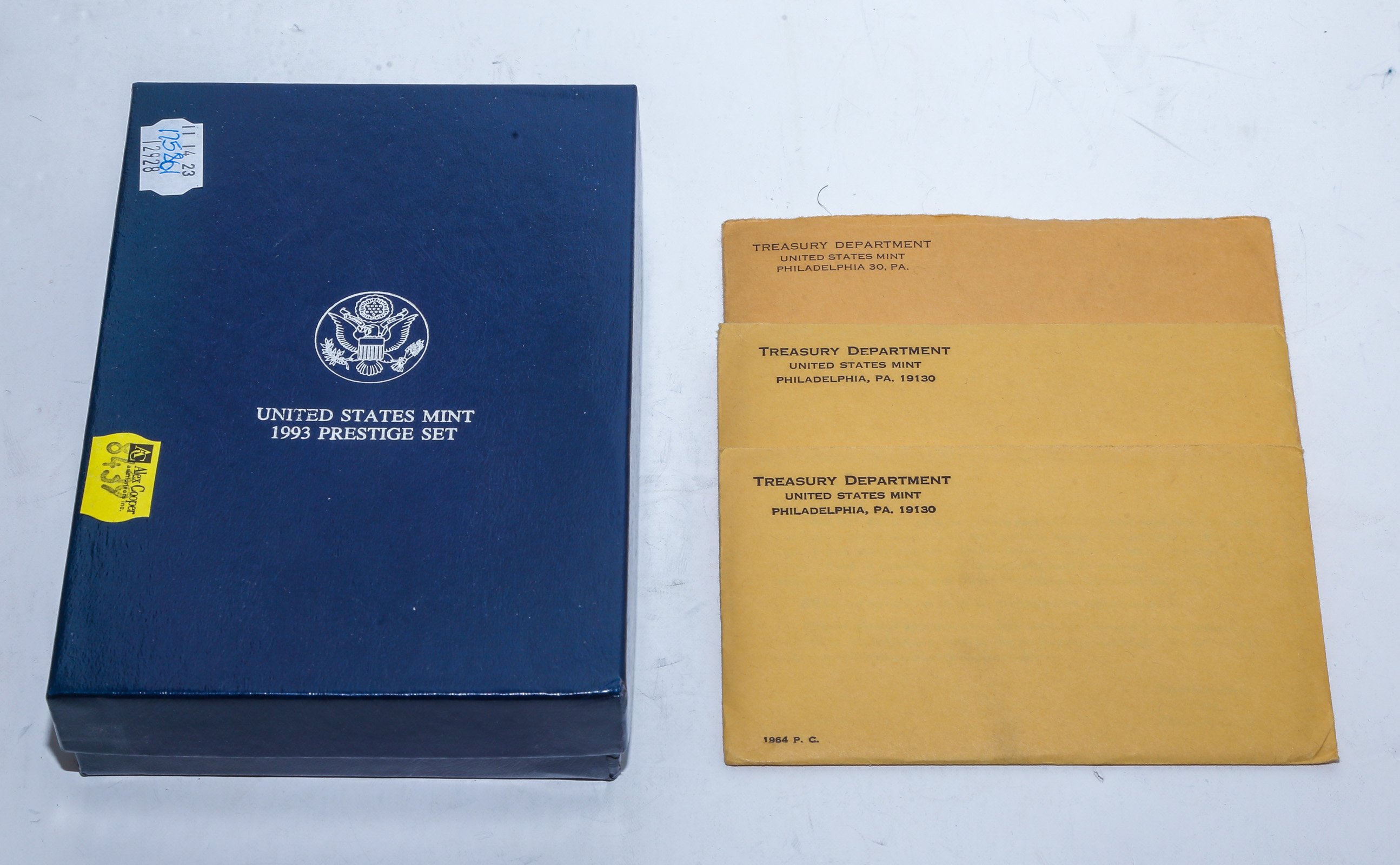 1993 PRESTIGE SET & THREE SILVER