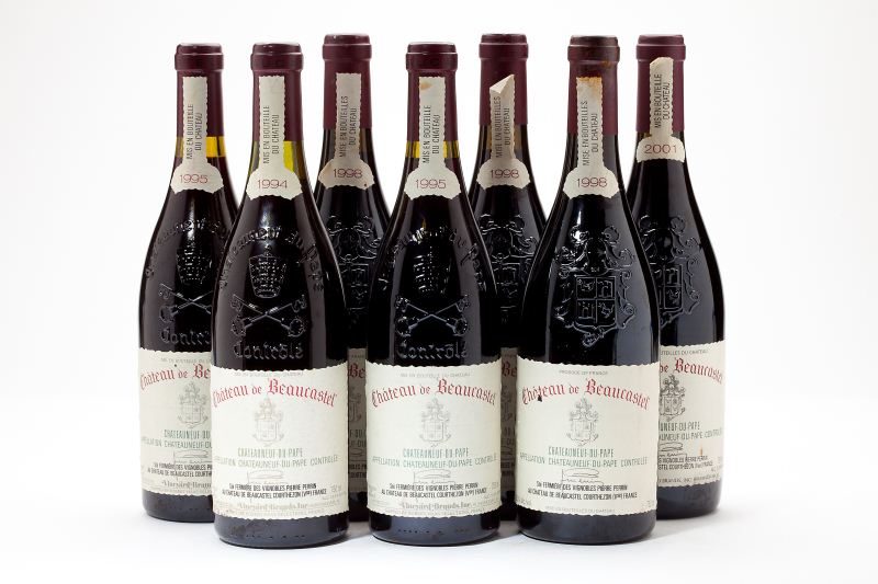 1994 1995 1998 & 2001 Chateauneuf