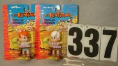 1994 Lot of 2 Flintstones Bam