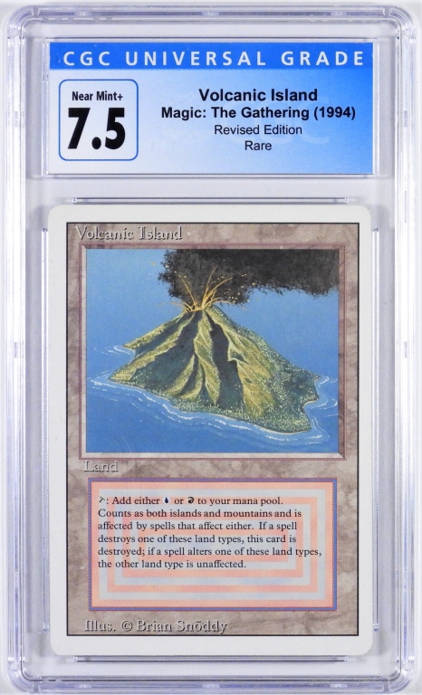 1994 MTG REVISED VOLCANIC ISLAND