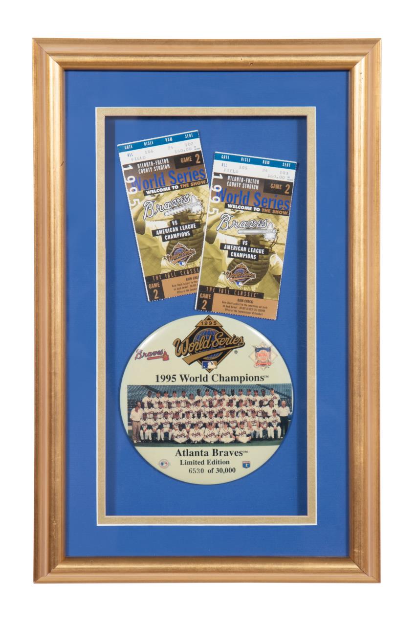 1995 BRAVES WORLD SERIES L.E.