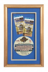 1995 BRAVES WORLD SERIES L.E.