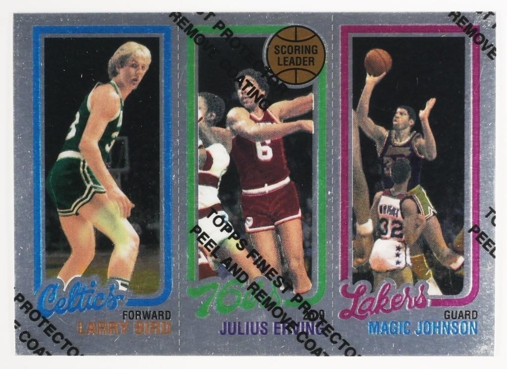 1996-97 TOPPS FINEST BIRD JOHNSON