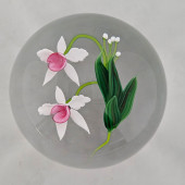 1996 LAMPWORK ORCHID FLOWERS P