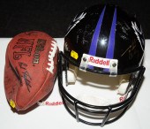 1996 RAVENS TEAM SIGNED FOOTBA