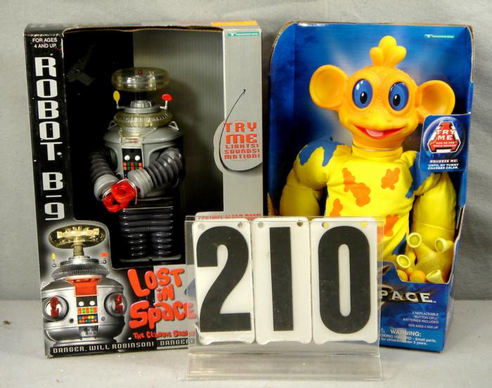 1997 Lost in Space Figures, mint in