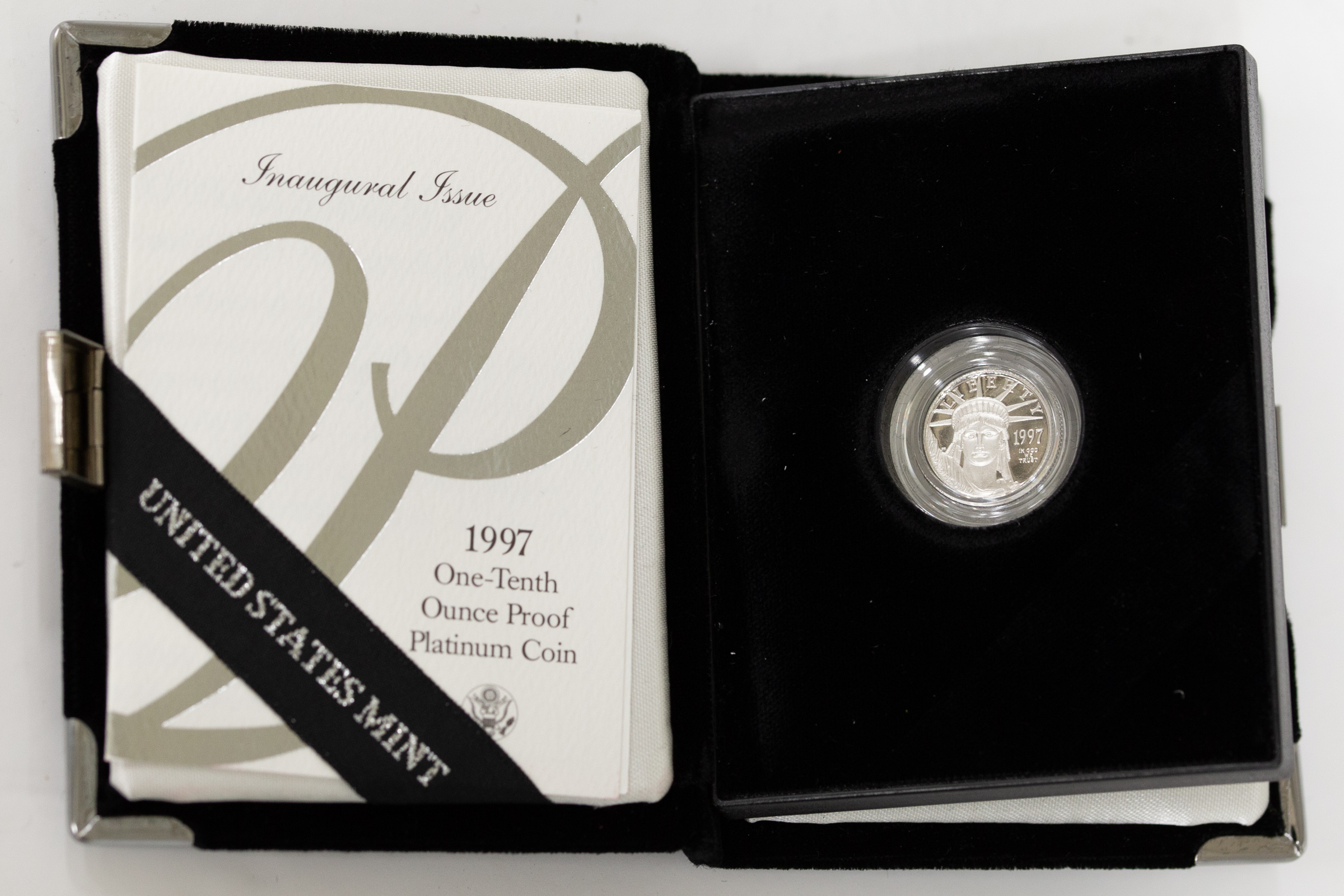 1997 PROOF PLATINUM AMERICAN
