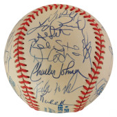 1997 WORLD SERIES MARLINS SIGN
