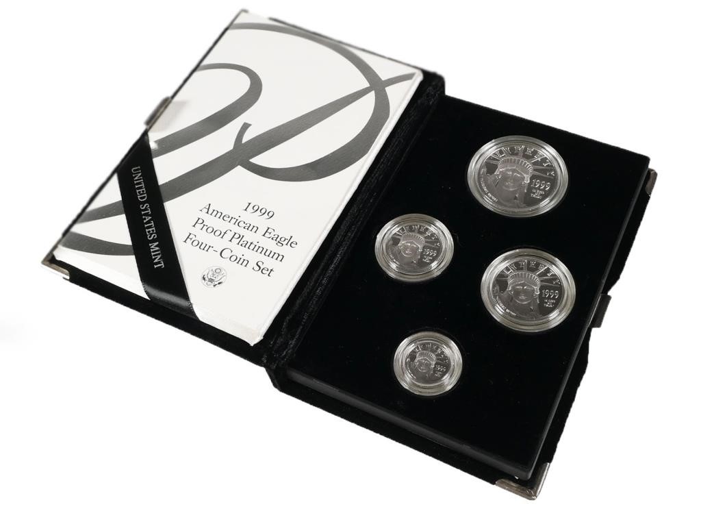 1999 PLATINUM AMERICAN EAGLE SET, 4