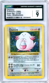 1999 POKEMON BASE SHADOWLESS C