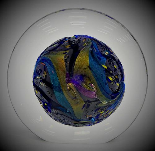 1999 ROLLIN KARG ART GLASS LARGE
