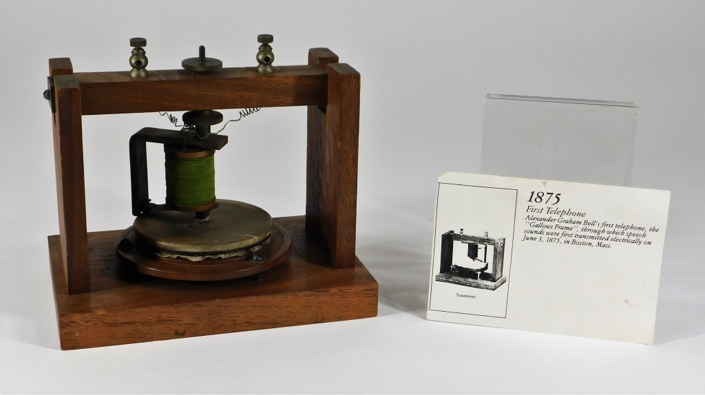 19C ALEXANDER BELL GALLOWS FRAME