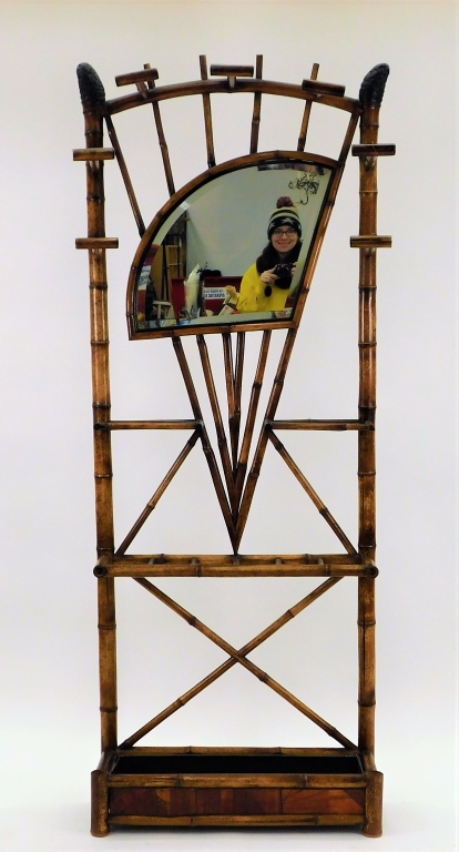 19C. AMERICAN AESTHETIC BAMBOO HALL