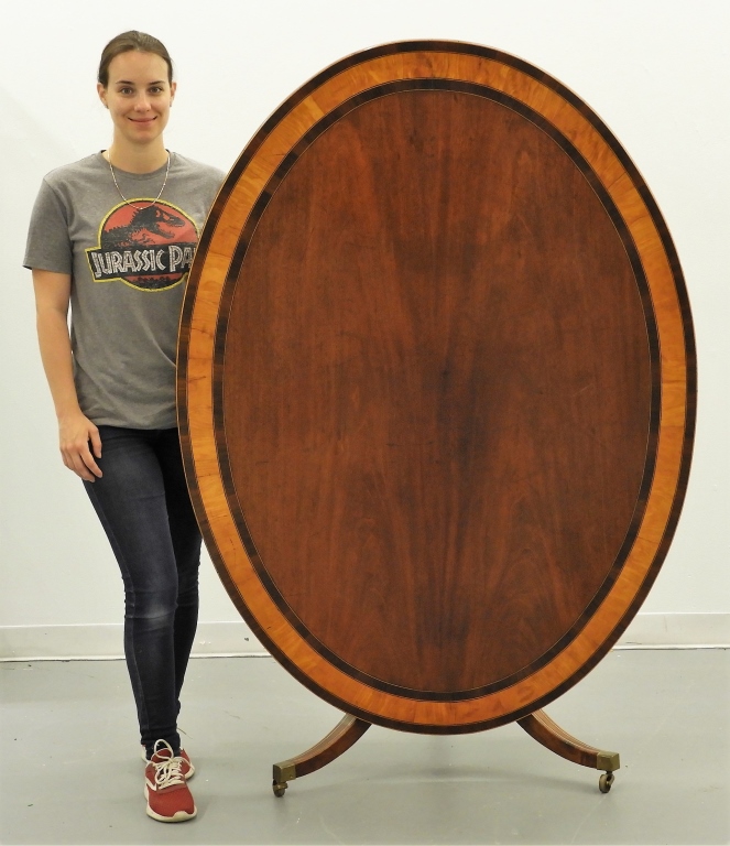 19C AMERICAN FEDERAL SATIN INLAID