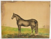 19C AMERICAN FOLK ART PRIZED H