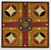 19C AMERICAN FOLK POLYCHROME P