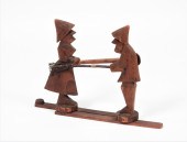 19C AMERICAN FOLK PUNCH AND JU