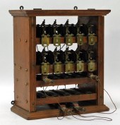 19C AMERICAN MAHOGANY TELEPHON