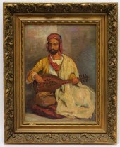 19C AMERICAN ORIENTALIST PAINT