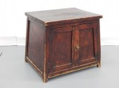 19C AMERICAN PRIMITIVE CANTED