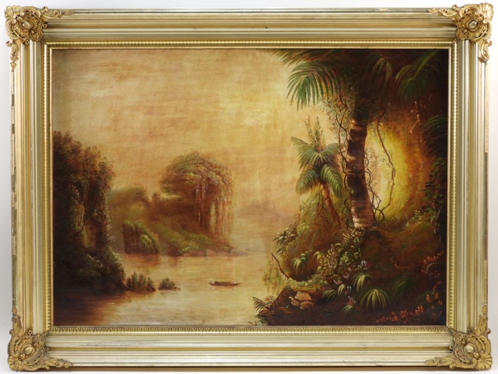 19C AMERICAN SCHOOL TROPICAL