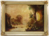 19C AMERICAN SCHOOL TROPICAL L