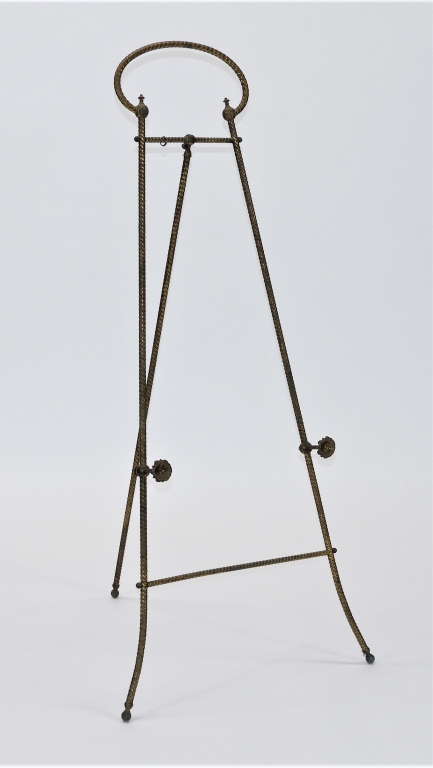19C AMERICAN VICTORIAN GILDED BRASS