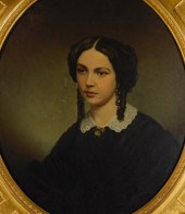 19C AMERICAN VICTORIAN PORTRAI