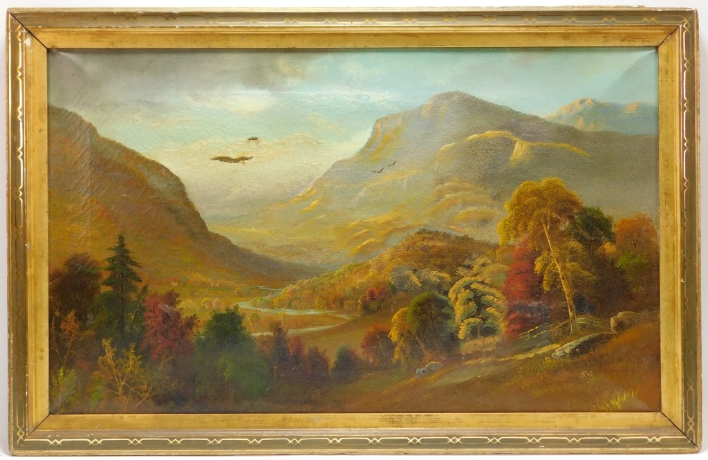 19C AMERICAN WESTERN AUTUMN