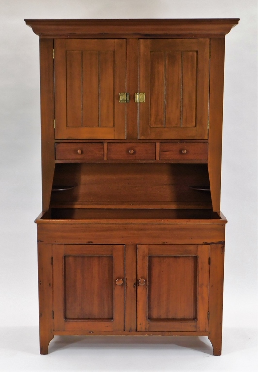 19C. CHERRY DRY SINK STEP BACK