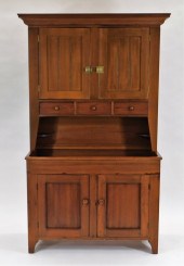 19C. CHERRY DRY SINK STEP BACK
