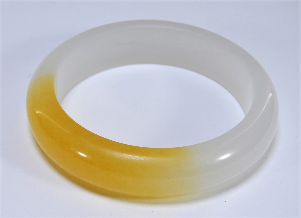 19C. CHINESE CELADON RUSSET JADE