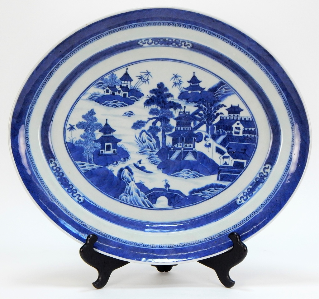 19C CHINESE LANDSCAPE NANKING