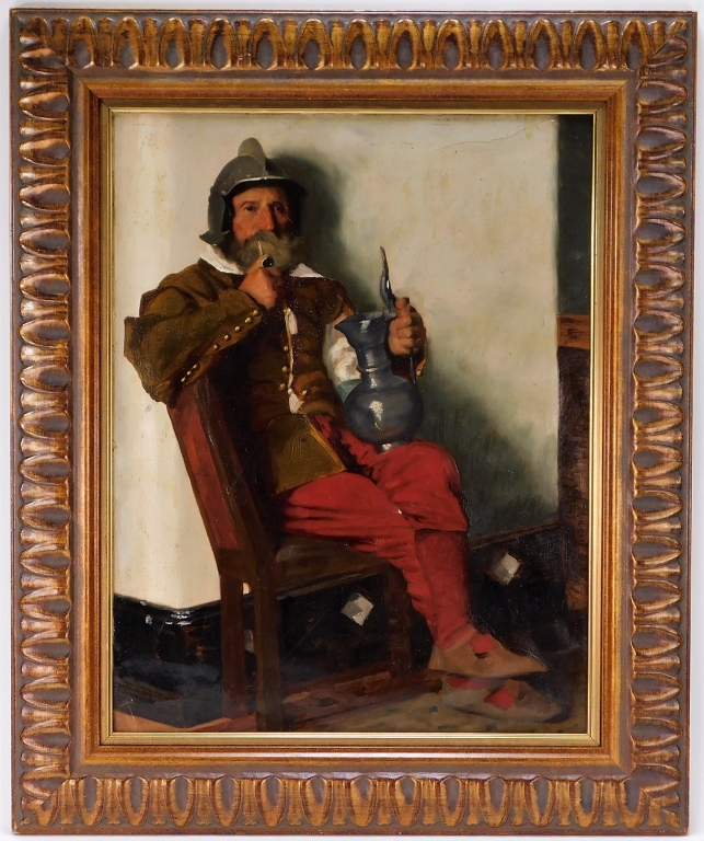 19C DUTCH OLD MASTER'S SOLDIER