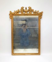 19C EUROPEAN CARVED GILT WALL