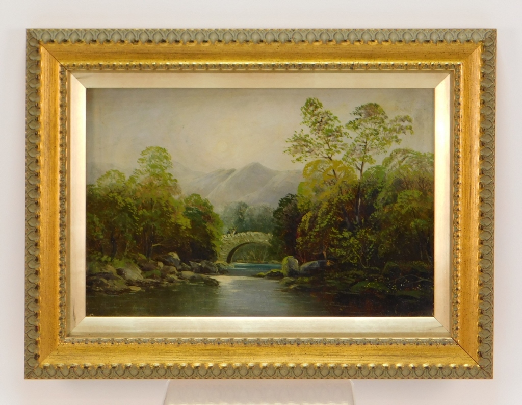 19C EUROPEAN SCHOOL BRIDGE