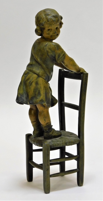 19C FRENCH A J SCOTTE BRONZE FIGURE