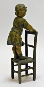 19C FRENCH A J SCOTTE BRONZE F
