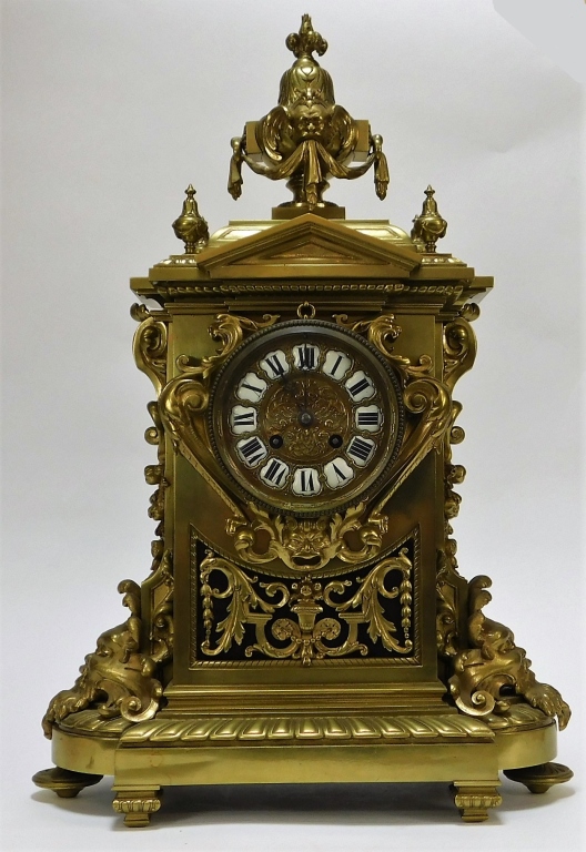 19C FRENCH BRONZE GOTHIC REVIVAL