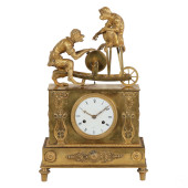 19C FRENCH EMPIRE DORE BRONZE
