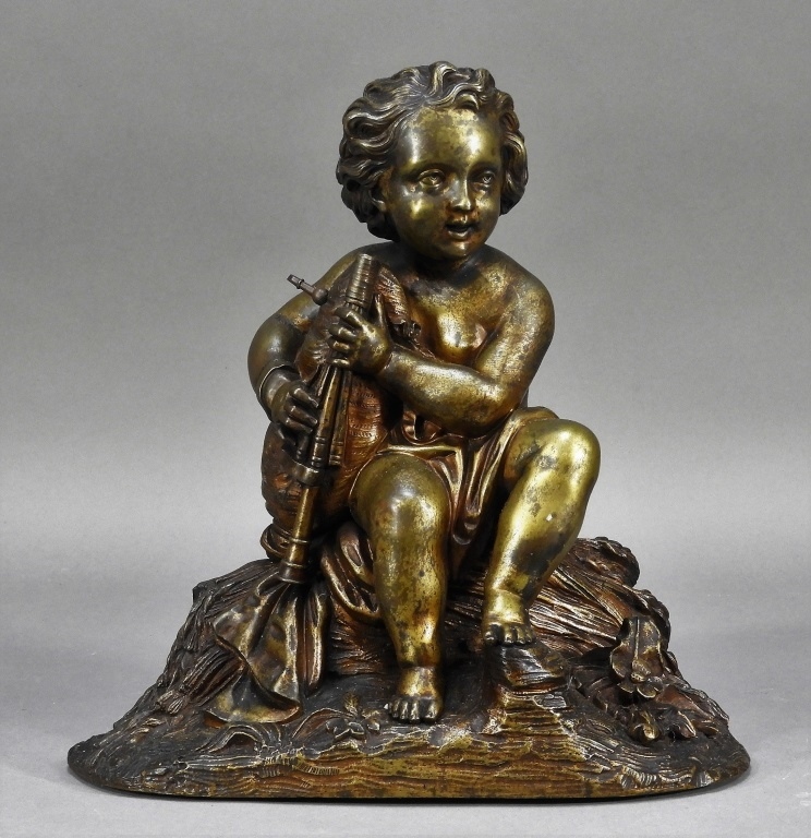 19C. FRENCH ORMOLU BRONZE MODEL