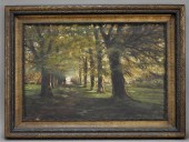 19C G KINGMA ILLUMINATED FORES